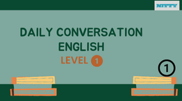 Daily conversation English (Level 1)